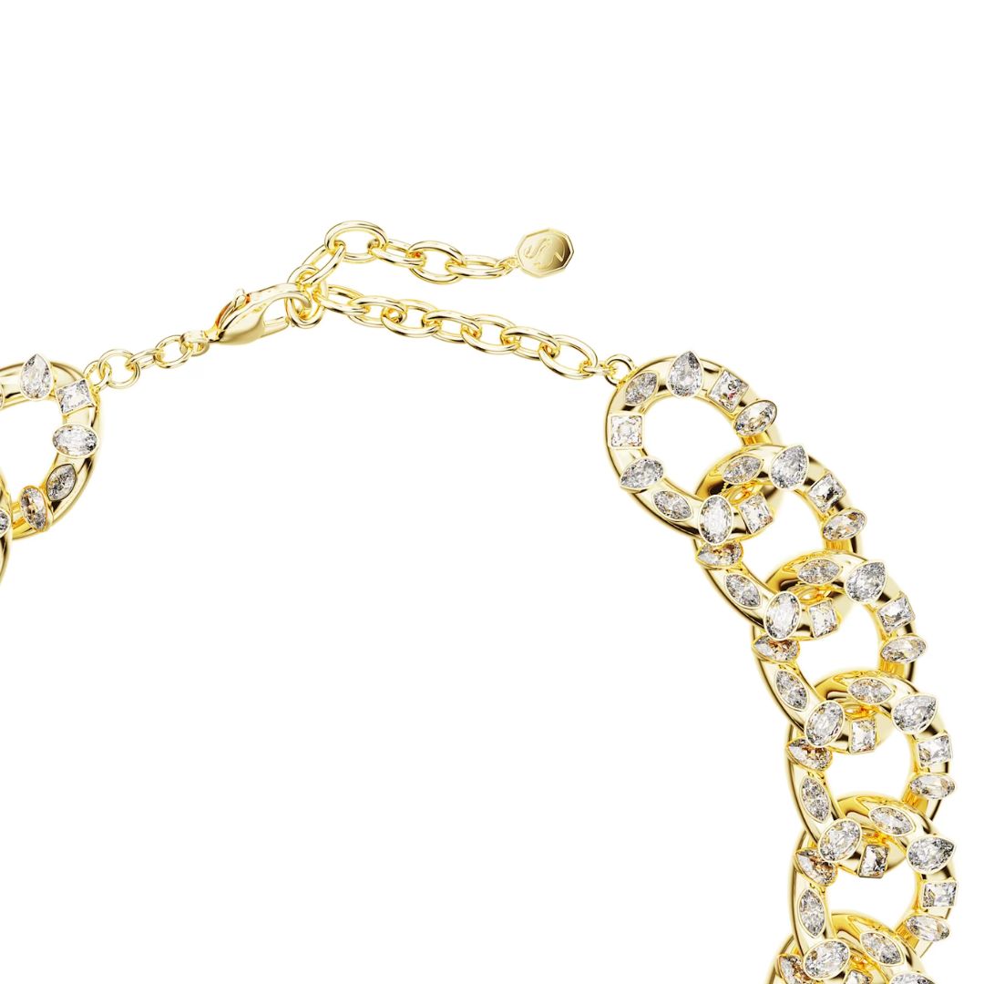Swarovski Imber kaulakoru, keltakullanväri ja kirkkaat kristallit, 5663257