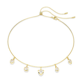 Swarovski Imber kaulakoru, keltakullanväri ja kirkkaat kristallit, 5705463