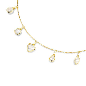 Swarovski Imber kaulakoru, keltakullanväri ja kirkkaat kristallit, 5705463