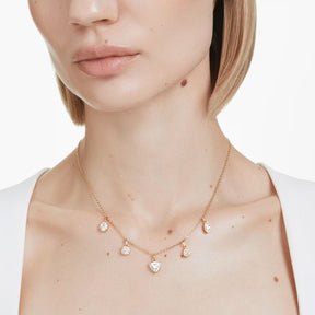 Swarovski Imber kaulakoru, keltakullanväri ja kirkkaat kristallit, 5705463