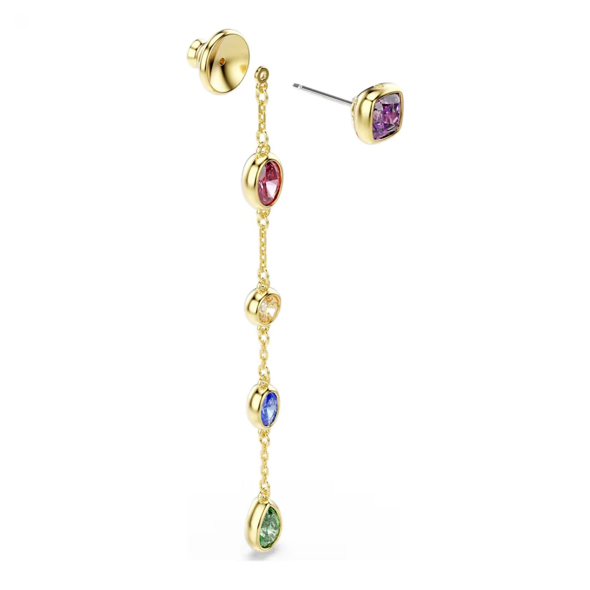 Swarovski Imber korvakorut, keltakullattu ja eriväriset zirkonit, 5753289