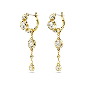 Swarovski Imber korvakorut, keltakullattu ja kirkkaat kristallit, 5680097