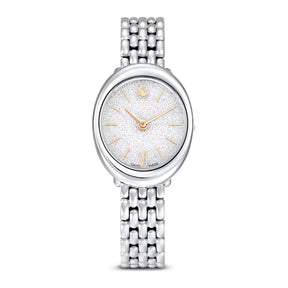 Swarovski Imber oval rannekello, vaalea metalli ja kirkkaat kristallit, 5717590