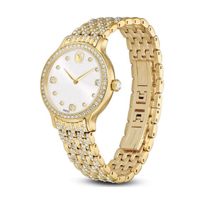 Swarovski Imber rannekello, keltakullanvärinen ja kirkkaat kristallit, 5718169