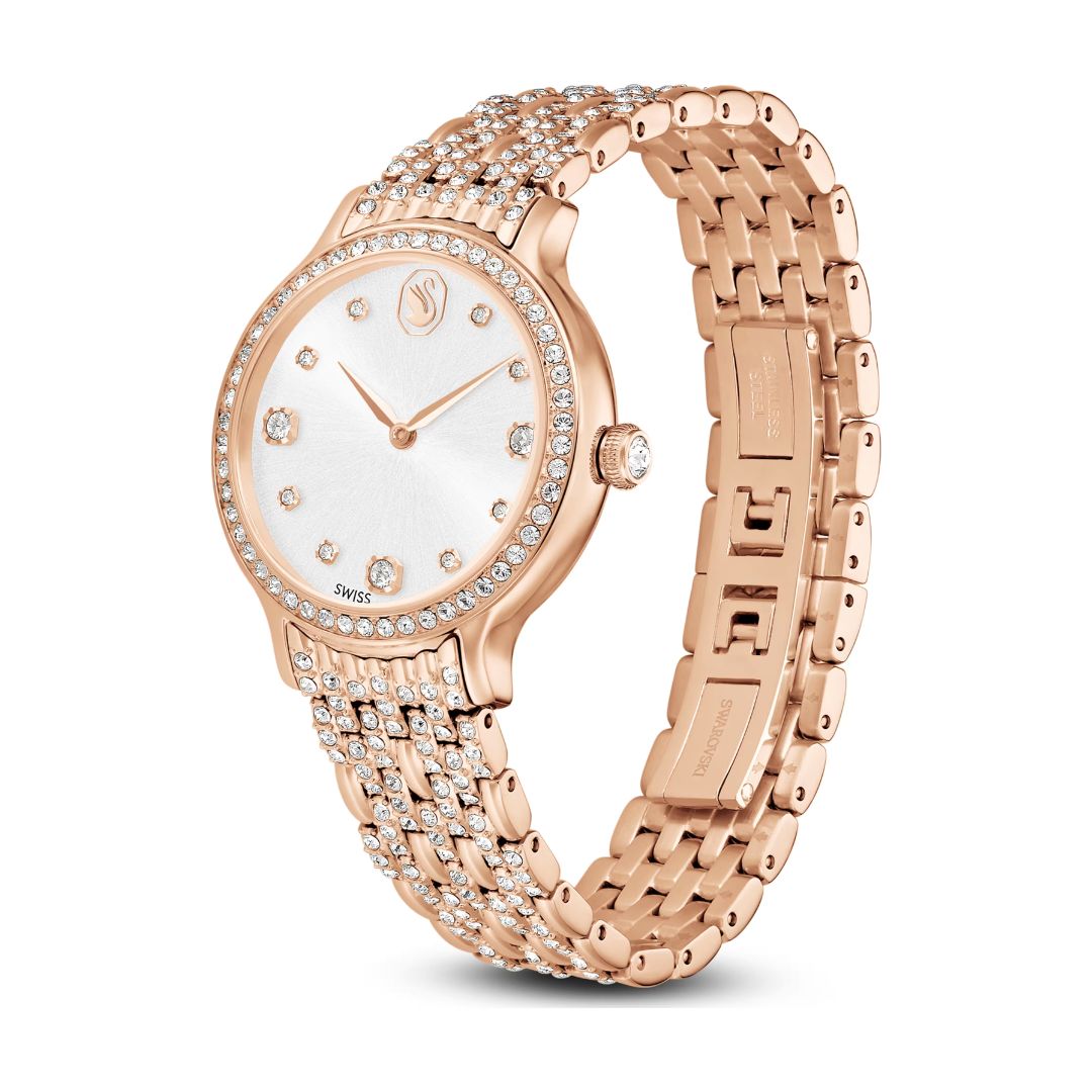 Swarovski Imber rannekello, ruusukullanvärinen ja kirkkaat kristallit, 5713883