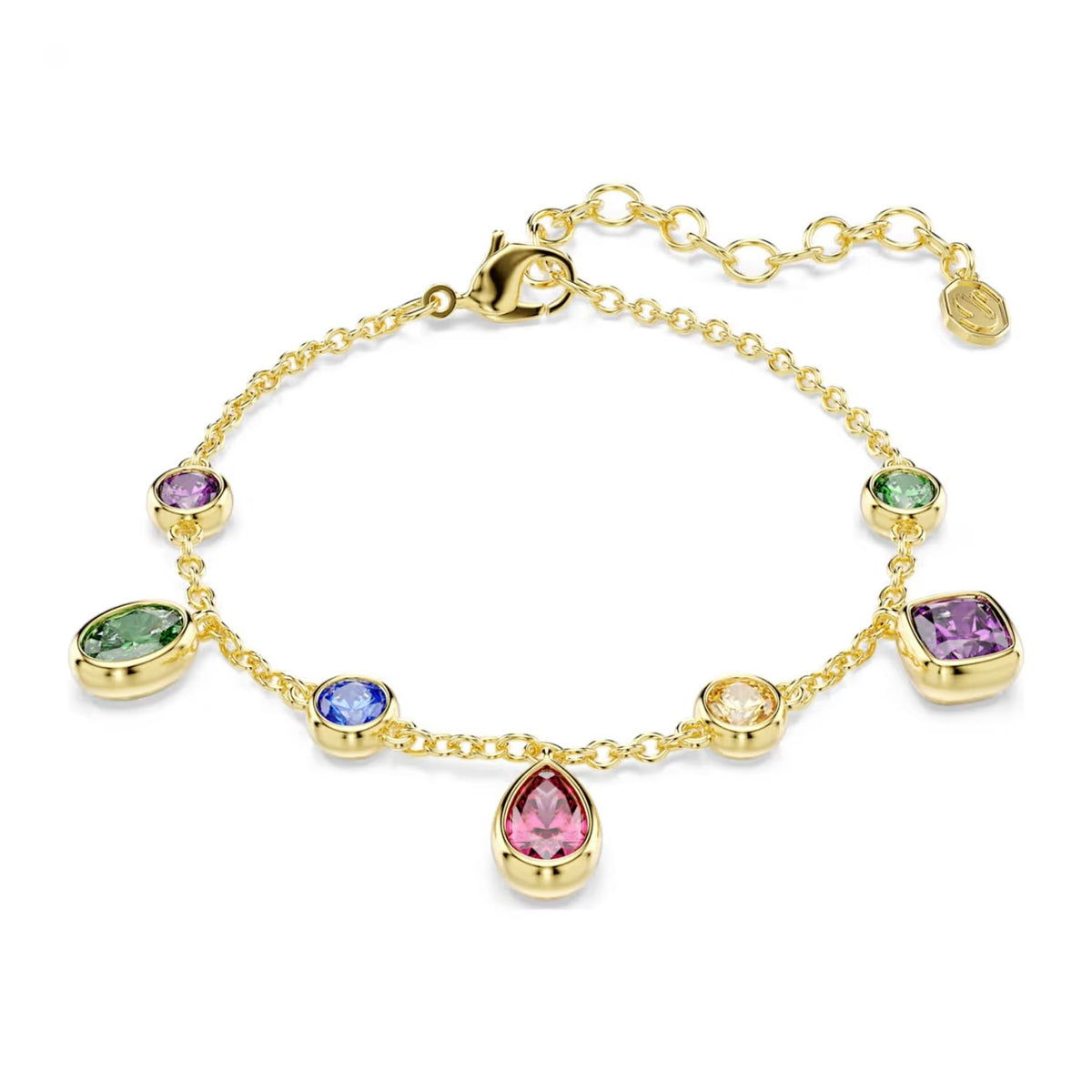 Swarovski Imber rannekoru, keltakullattu ja eriväriset zirkonit, 5759809
