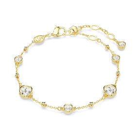 Swarovski Imber rannekoru, keltakullanväri ja kirkkaat kristallit, 5680094