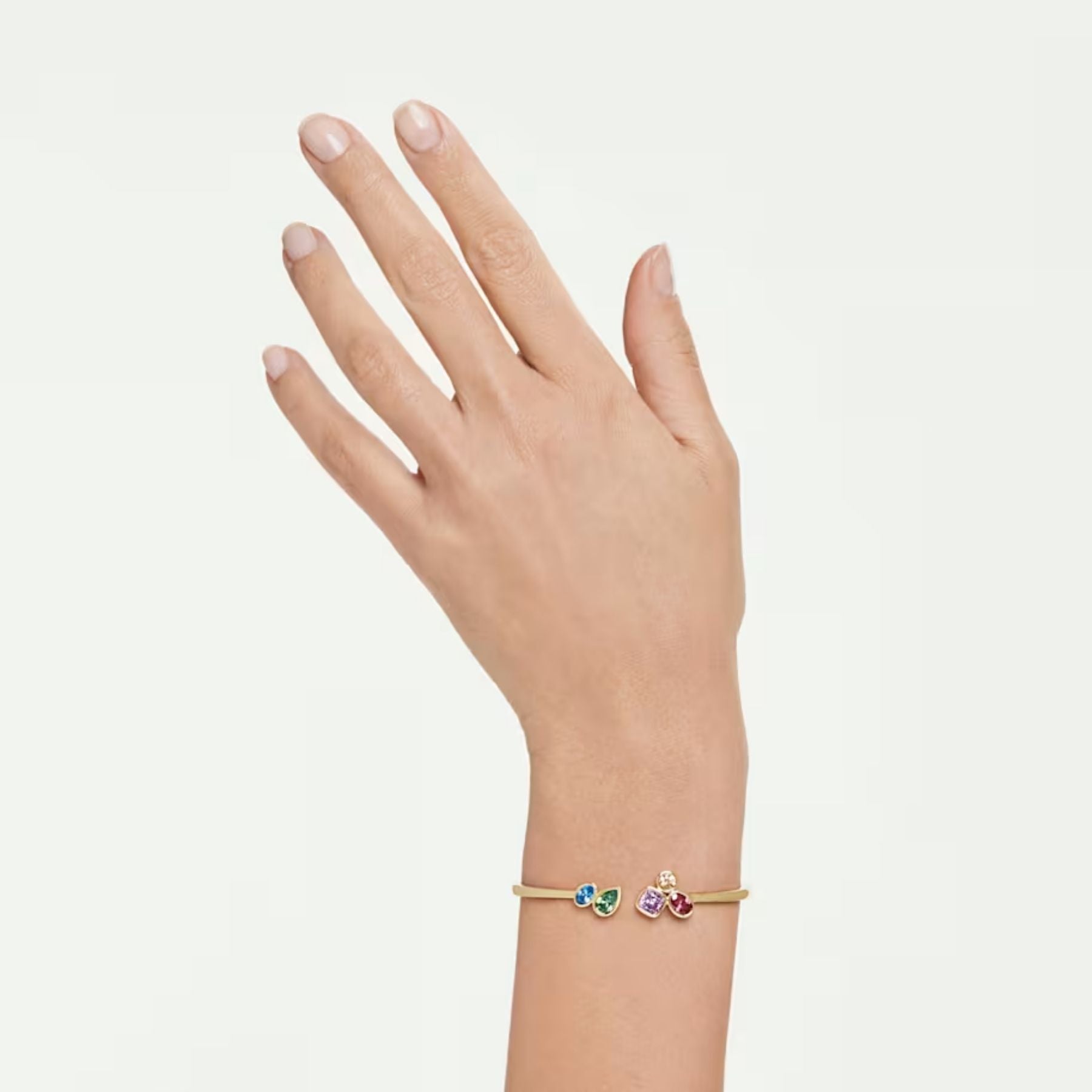 Swarovski Imber rannerengas, keltakullattu ja eriväriset zirkonit, 5753258