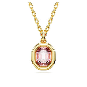 Swarovski Imber riipus, keltakullattu ja vaaleanpunainen kristalli, 5682531