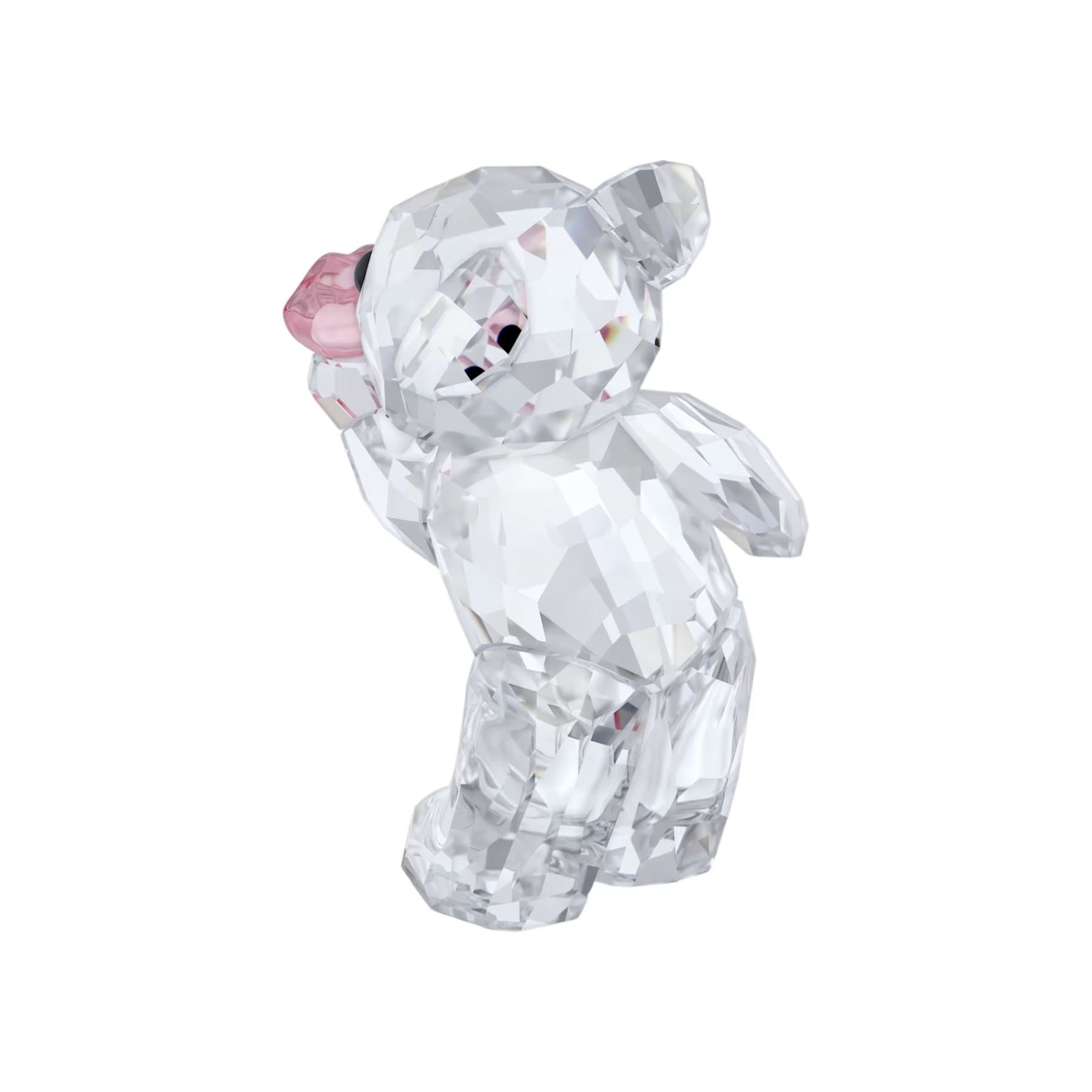 スワロフスキー Swarovski KRIS BEAR LOVELY Swarovski Kris Bear A Kiss Full of Love Crystal Figurine 5720455