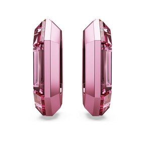 Swarovski Lucent rengaskorvakorut, vaaleanpunainen metalli ja kristallit 5680783