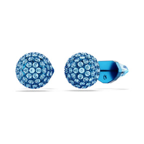 Swarovski Lucent korvakorut, sininen metalli ja siniset kristallit 5680693
