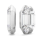 Swarovski Lucent rengaskorvakorut, vaalea metalli ja kirkkaat kristallit 5696289
