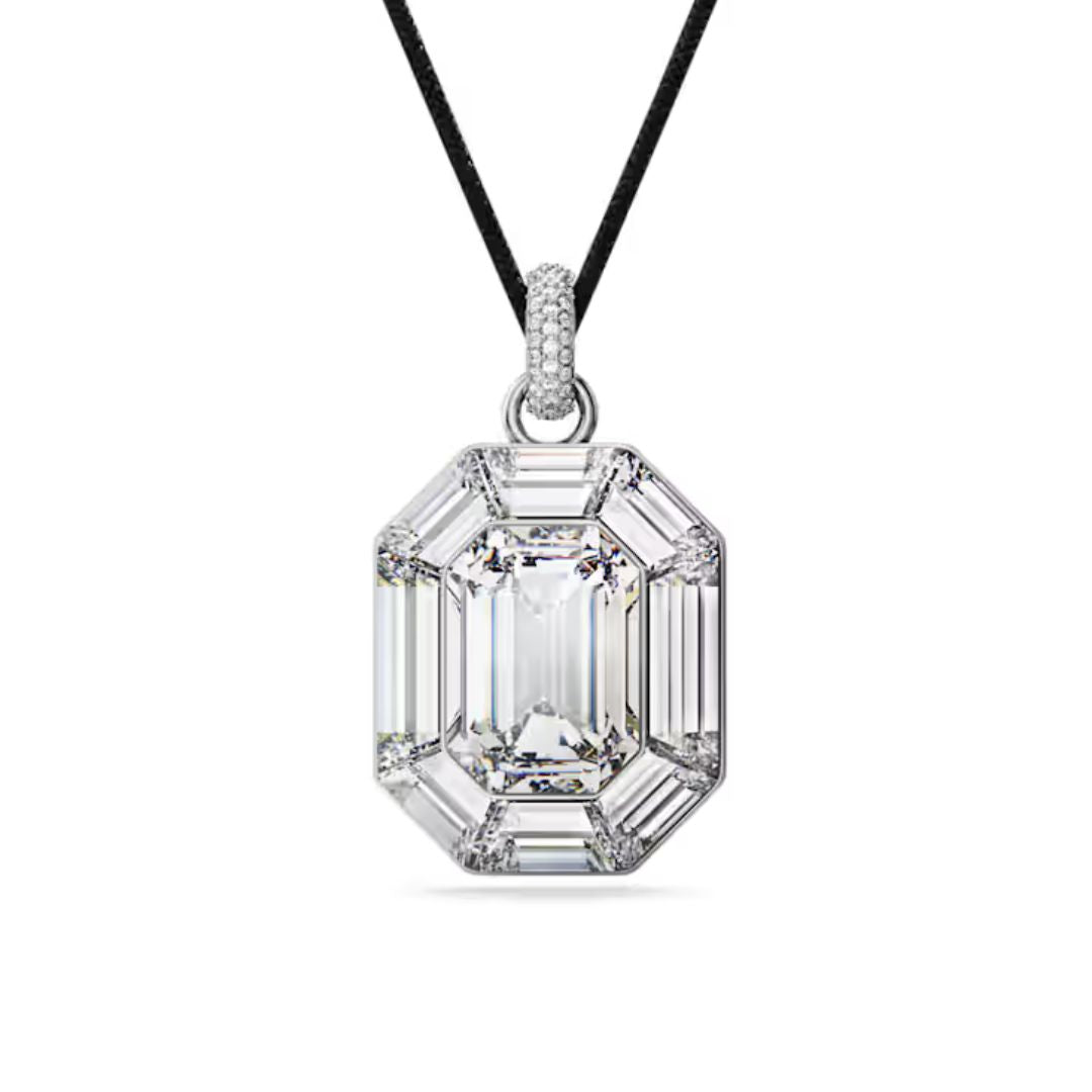 Swarovski Lucent riipus, kirkkaat kristallit ja puuvillanyöri 5698526