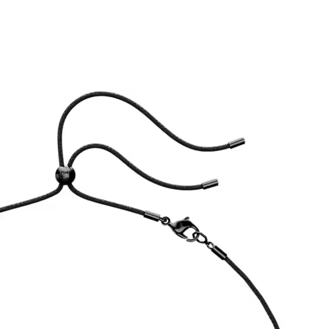 Swarovski Lucent Pendant, White CVrystals and Cotton Cord 5698526