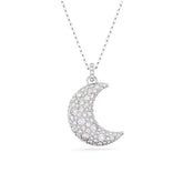 Swarovski Luna riipus, vaalea metalli ja kirkkaat kristallit 5666181