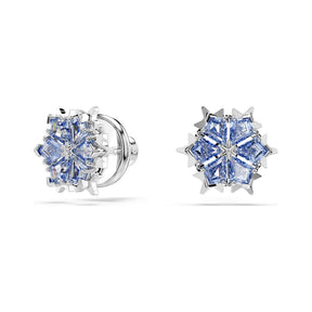 Swarovski Magic Snowflake riipus ja korvakorut, vaalea metalli ja siniset kristallit 5734243