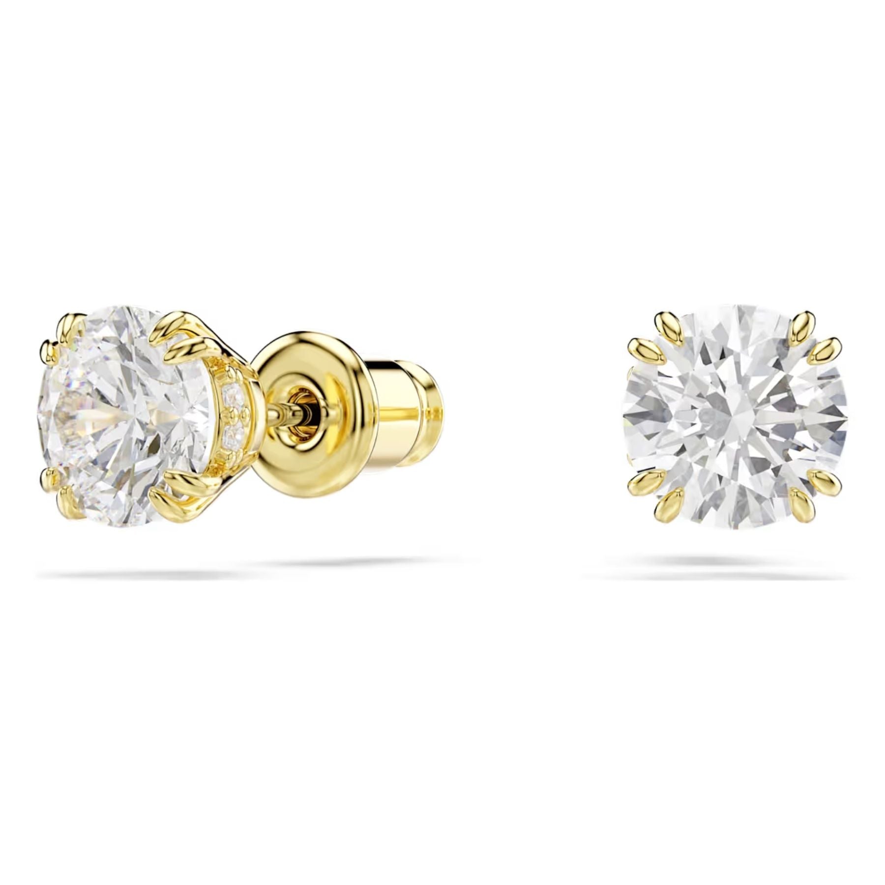 Swarovski Magic korusetti, riipus ja korvakorut, keltakullattu ja kirkkaat zirkonit, 5758002