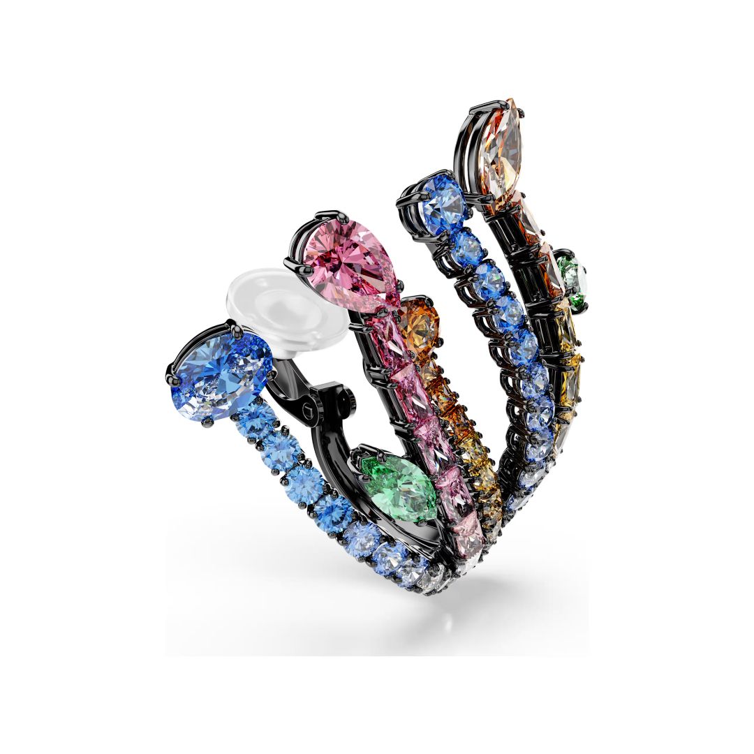 Swarovski Matrix Clip korvakorut, eriväriset kristallit 5742673