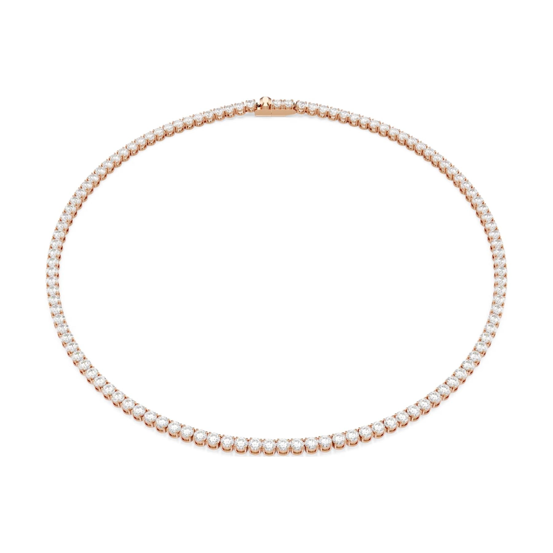 Swarovski Matrix Tennis kaulakoru, rosekullattu ja kirkkaat zirkonit, 5764194