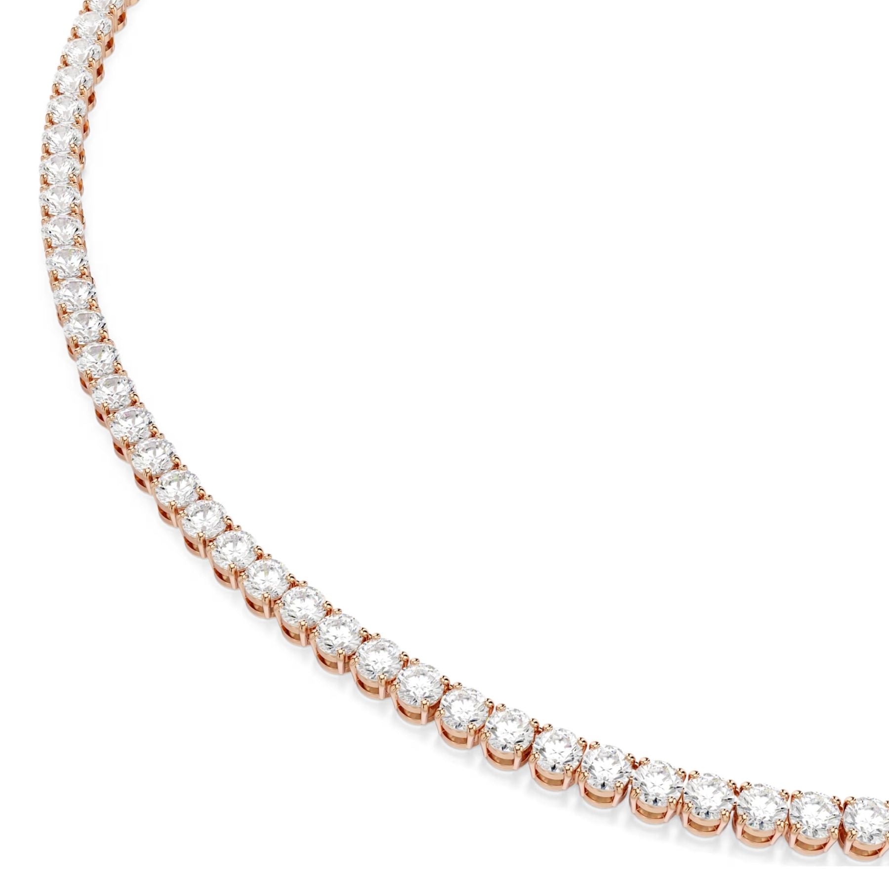 Swarovski Matrix Tennis kaulakoru, rosekullattu ja kirkkaat zirkonit, 5764194