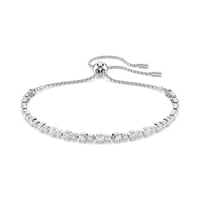 Swarovski Matrix Tennis rannekoru, vaalea metalli ja kirkkaat kristallit, 5677813