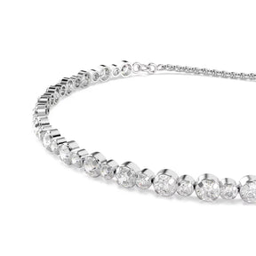 Swarovski Matrix Tennis rannekoru, vaalea metalli ja kirkkaat kristallit, 5677813