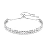 Swarovski Matrix Tennis rannekoru, vaalea metalli ja kirkkaat kristallit, 5678252