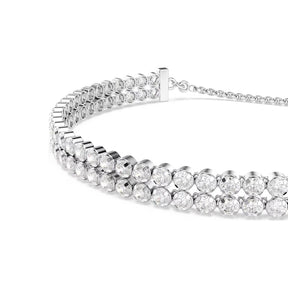 Swarovski Matrix Tennis rannekoru, vaalea metalli ja kirkkaat kristallit, 5678252