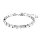 Swarovski Matrix Tennis rannekoru, vaalea metalli ja kirkkaat kristallit, 5707200