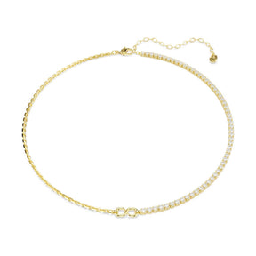 Swarovski Matrix kaulakoru, keltakullattu ja kirkkaat zirkonit, 5747717