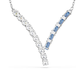 Swarovski Matrix kaulakoru, siniset ja kirkkaat zirkoneilla, 5732265