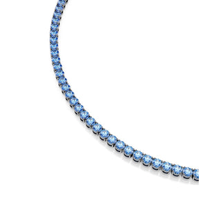 Swarovski Matrix kaulakoru, siniset zirkonit