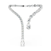 Swarovski Matrix kaulakoru, vaalea metalli ja kirkkaat kristallit 5692517