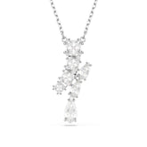 Swarovski Matrix kaulakoru, vaalea metalli ja kirkkaat kristallit 5700420