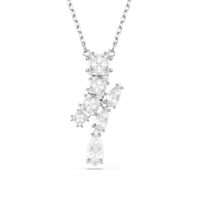 Swarovski Matrix kaulakoru, vaalea metalli ja kirkkaat kristallit 5700420