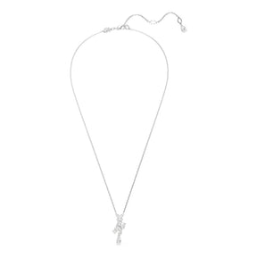 Swarovski Matrix kaulakoru, vaalea metalli ja kirkkaat kristallit 5700420