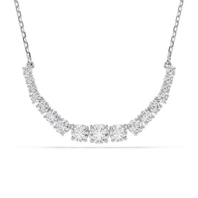 Swarovski Matrix kaulakoru, vaalea metalli ja kirkkaat kristallit, 5705396