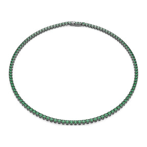 Swarovski Matrix kaulakoru, vihreät zirkonit