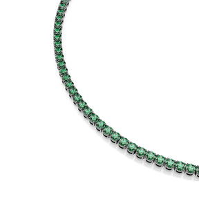 Swarovski Matrix kaulakoru, vihreät zirkonit