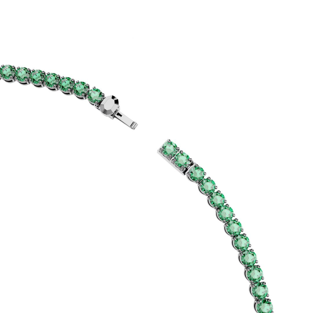 Swarovski Matrix kaulakoru, vihreät zirkonit