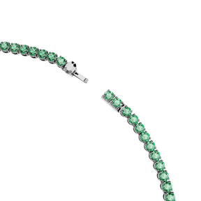 Swarovski Matrix kaulakoru, vihreät zirkonit
