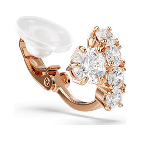 Swarovski Matrix klipsikorvakorut, rosekullattu ja kirkkaat zirkonit, 5763822
