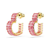 Swarovski Matrix korvakorut, keltakullanväri ja pinkit kristallit 5706340