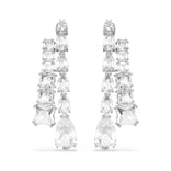 Swarovski Matrix korvakorut, vaalea metalli ja kirkkaat kristallit 5692515