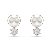 Swarovski Matrix korvakorut, vaalea metalli ja kirkkaat kristallit 5694225
