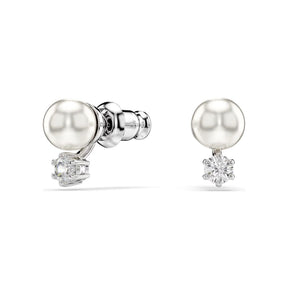 Swarovski Matrix korvakorut, vaalea metalli ja kirkkaat kristallit 5694225