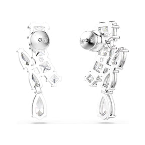 Swarovski Matrix korvakorut, vaalea metalli ja kirkkaat zirkonit 5700418