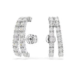 Swarovski Matrix korvakorut, vaalea metalli ja kirkkaat zirkonit 5705835