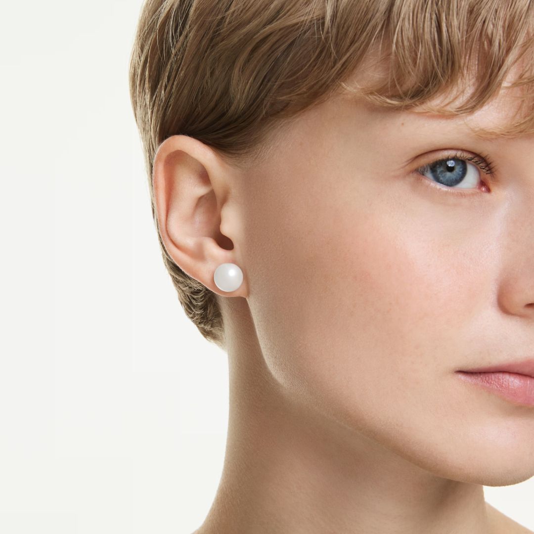 Swarovski Matrix korvakorut, valkoiset helmet, 5747752